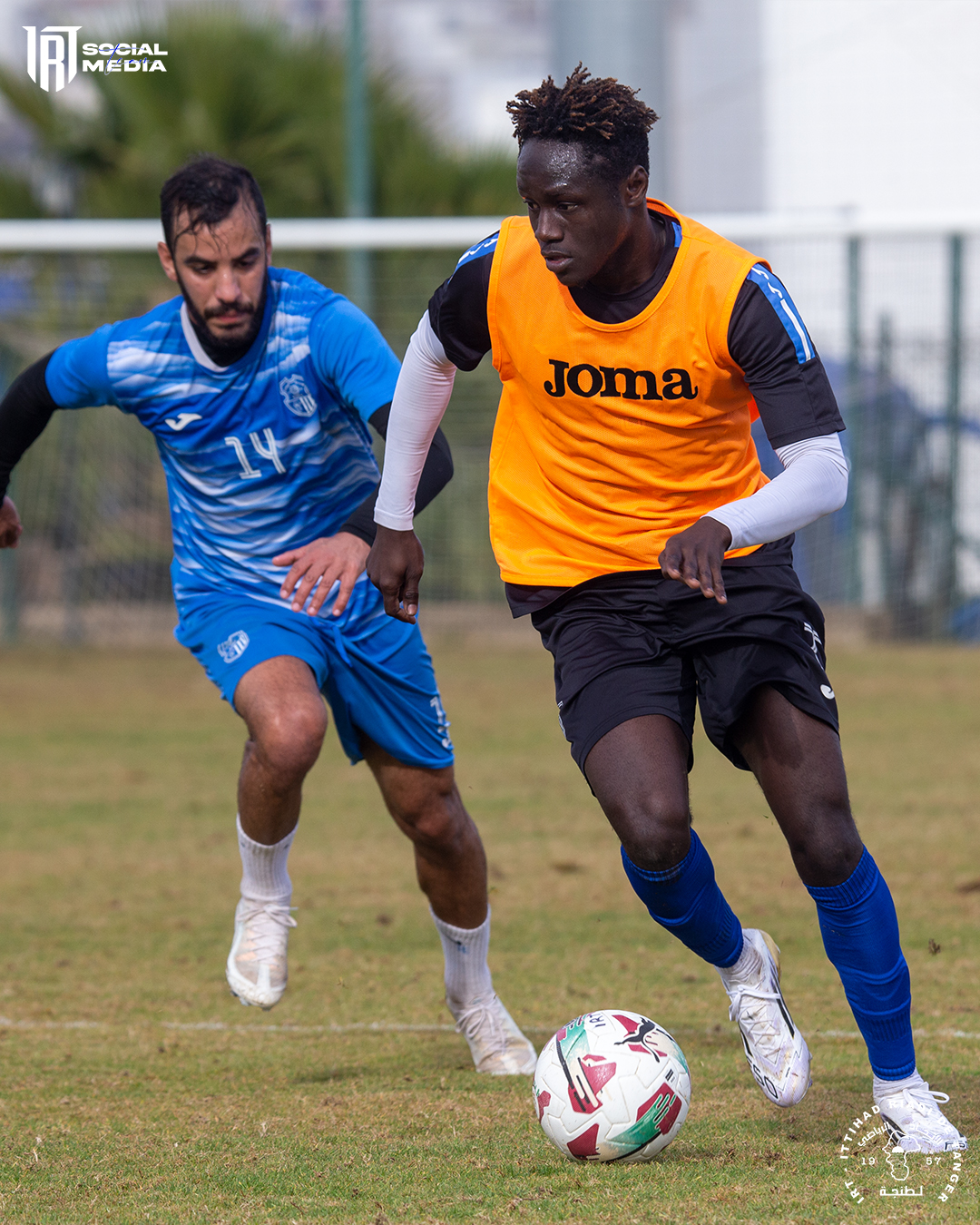 Match d’entraînement contre l’équipe U21