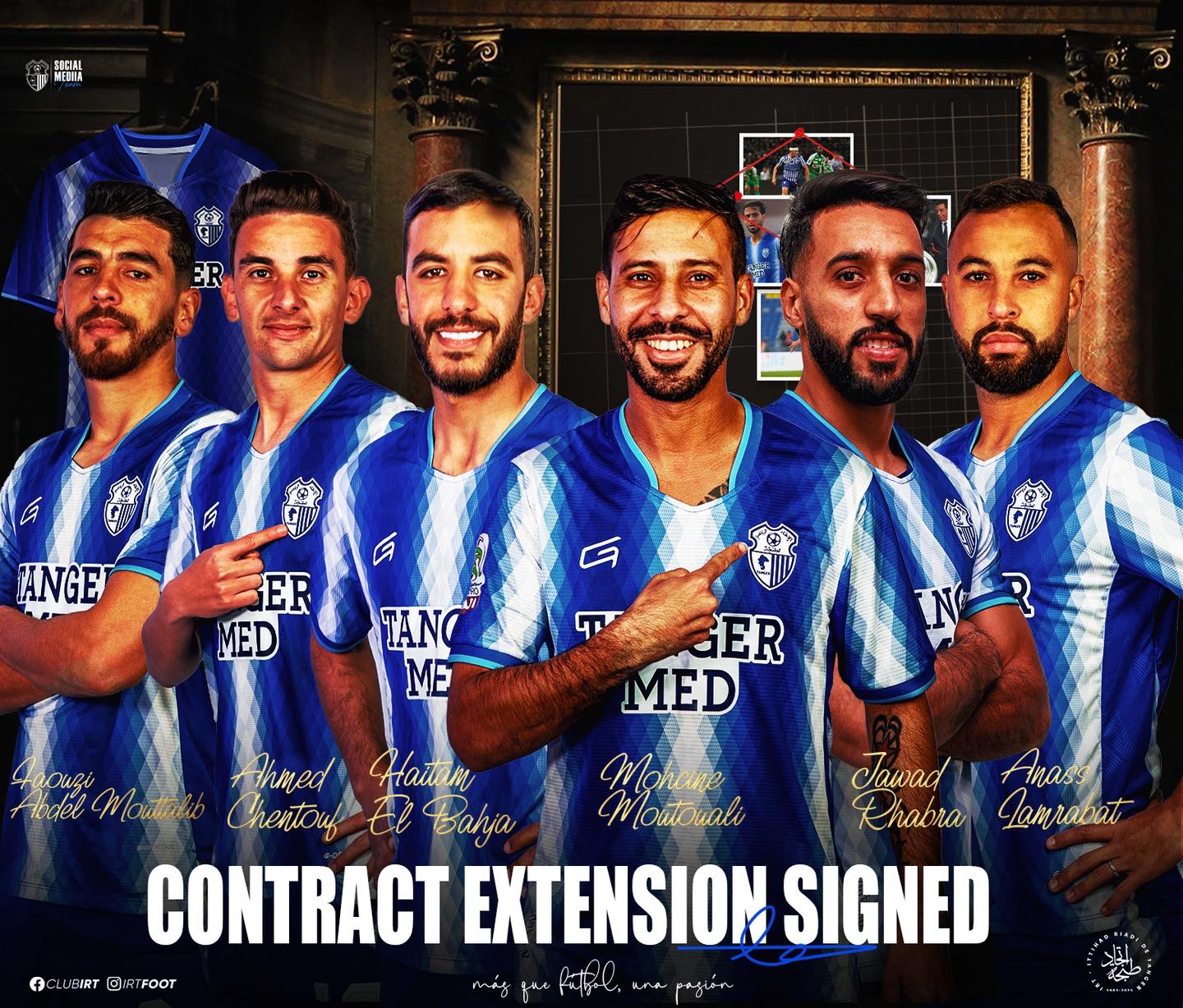 L’Ittihad de Tanger renouvelle sa confiance en ses piliers essentiels en vue de la saison 2025-2026.