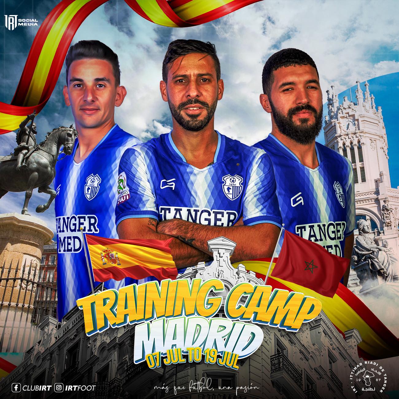 L’Ittihad de Tanger entame un stage d’entraînement fermé en Espagne.